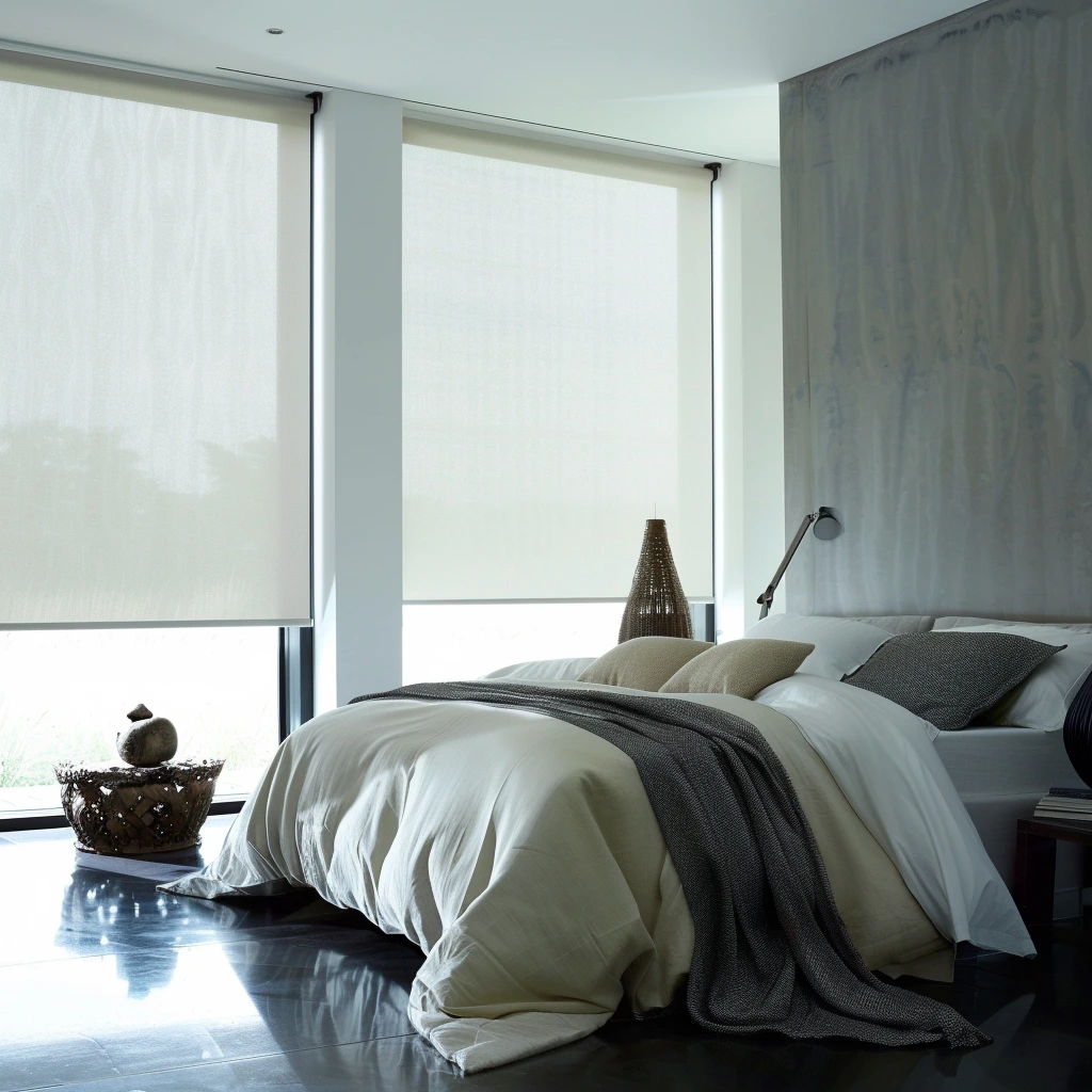 Rollostoffe Schlafzimmer